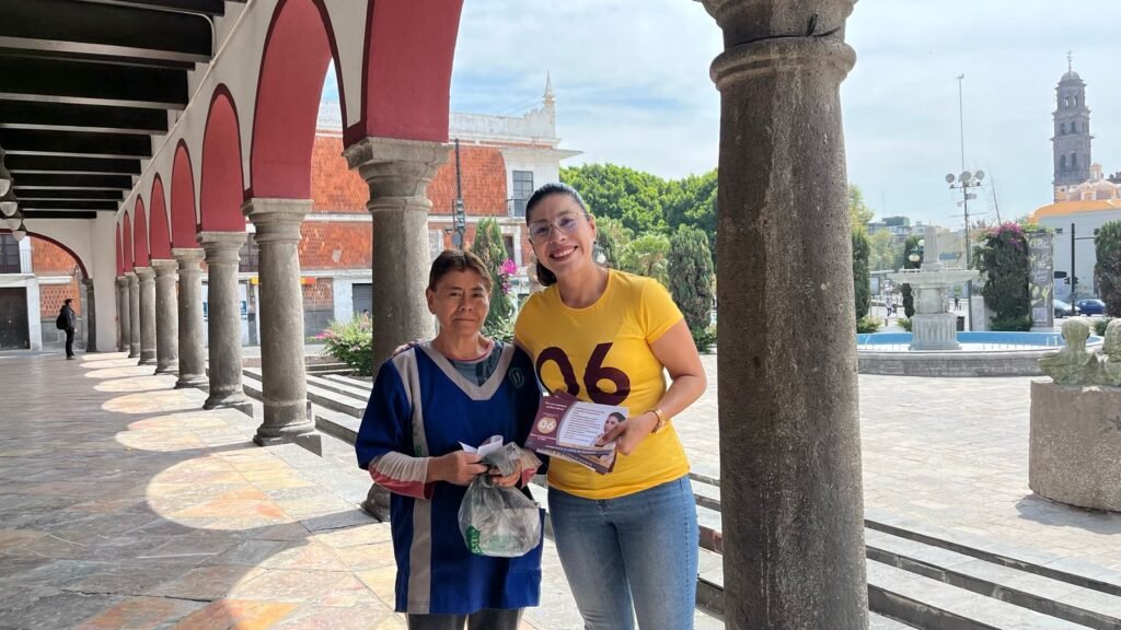 Lizbeth Escobar, candidata a Jueza Laboral, visita el Barrio del Artista y destaca la justicia como motor de dignidad cultural