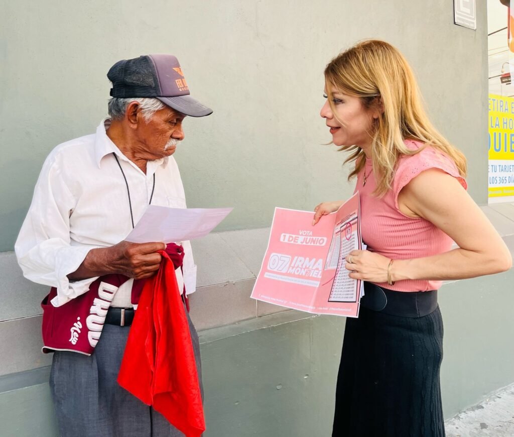 Irma Montiel, candidata a Magistrada Regional, visita Prados Agua Azul y promueve la participación judicial