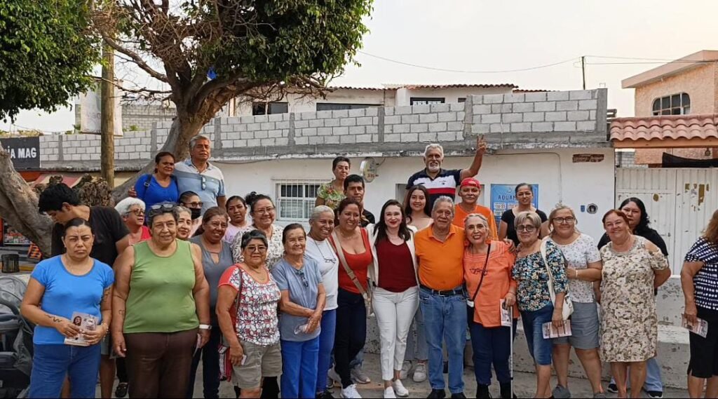 Ixel Mendoza, candidata a Magistrada Regional, recorre El Edén, en Jiutepec, Morelos