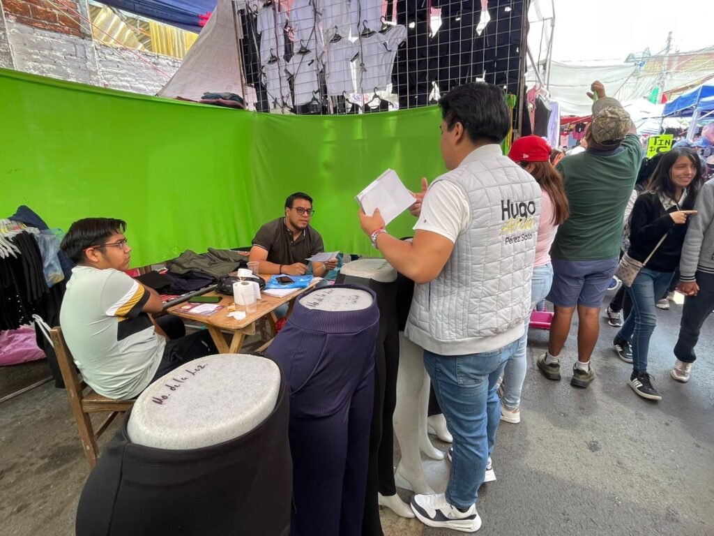 Hugo Adrián Pérez Soto,candidato a Juez de Distrito, visita Huejotzingo y llama confiar en las instituciones electorales